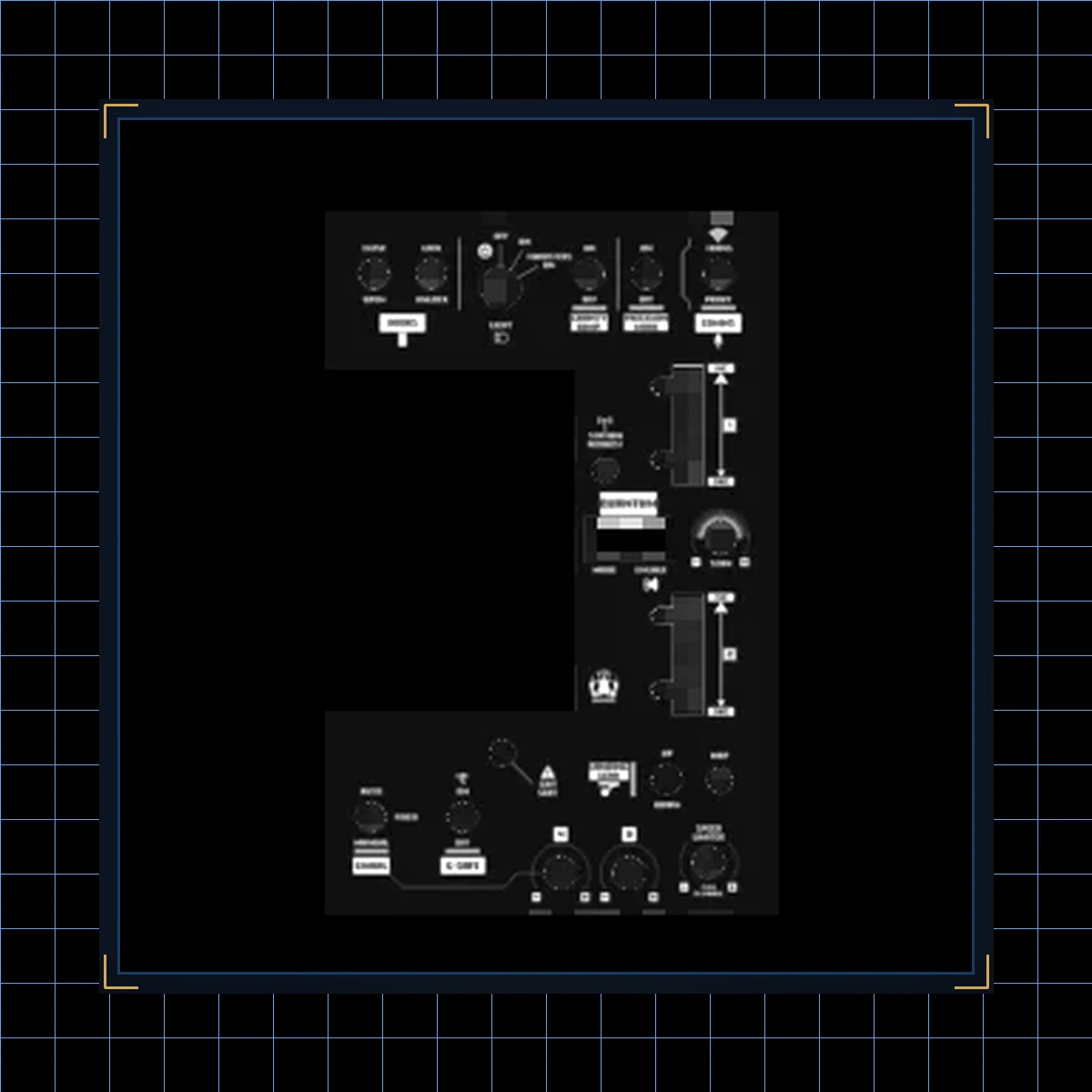 Winwing Orion 2 Replacement Plates